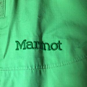 Marmot jacket green sz M